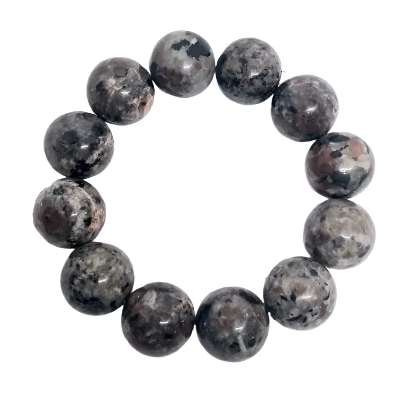 14mm Bead Yooperlite Crystal Bracelet