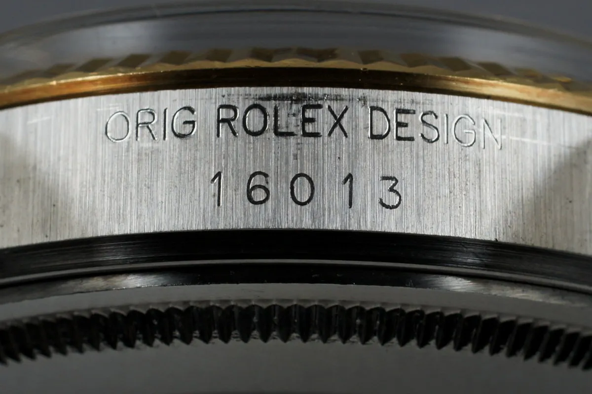 1985 Rolex Two Tone DateJust 16013 with Linen Dial