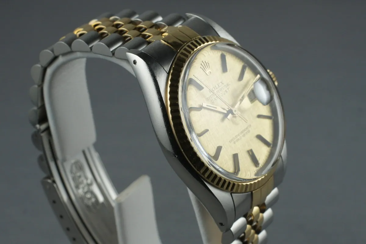 1985 Rolex Two Tone DateJust 16013 with Linen Dial