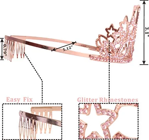 20th Birthday Gifts for Girls, 20th Birthday Tiara and Sash Pink, HAPPY 20th Birthday