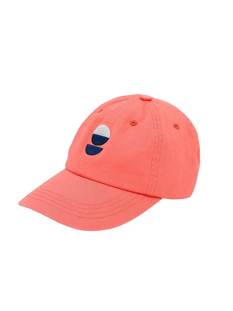 6 Panel Cap- Coral Moon