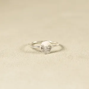 925 Sterling Silver Signet Ring