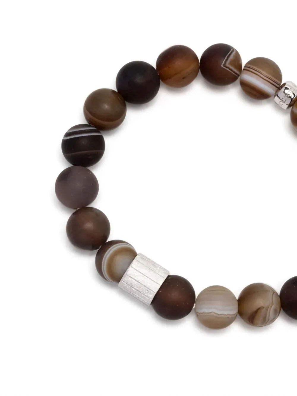 Agate Beaded Bracelet