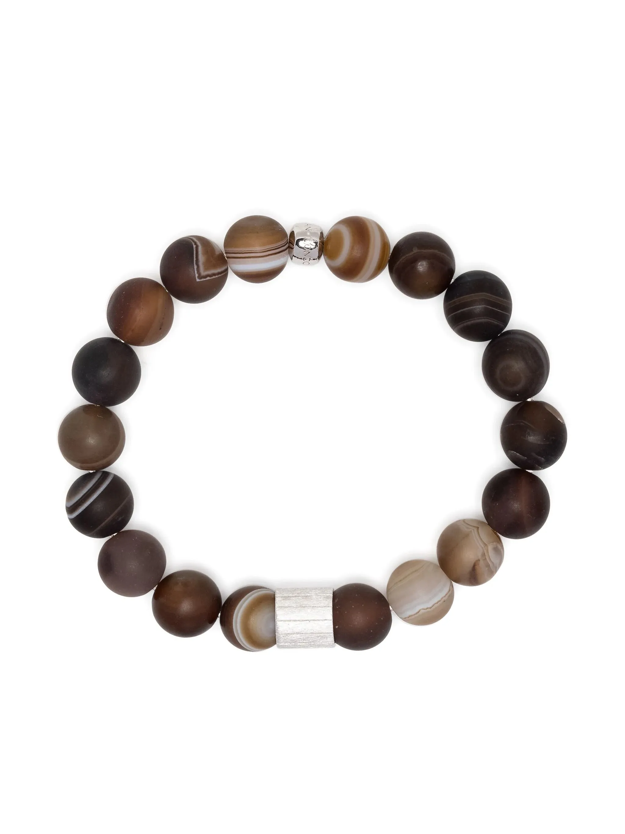 Agate Beaded Bracelet