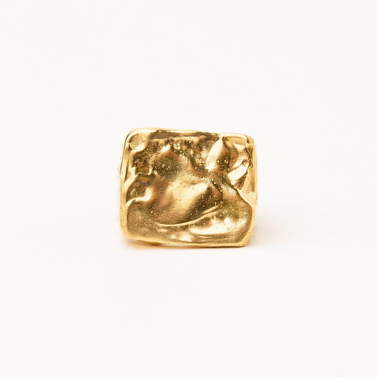 AREIA RECTANGULAR SIGNET RING