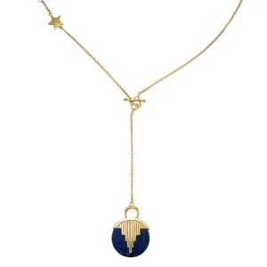 AURORA PENDULUM NECKLACE - GOLD