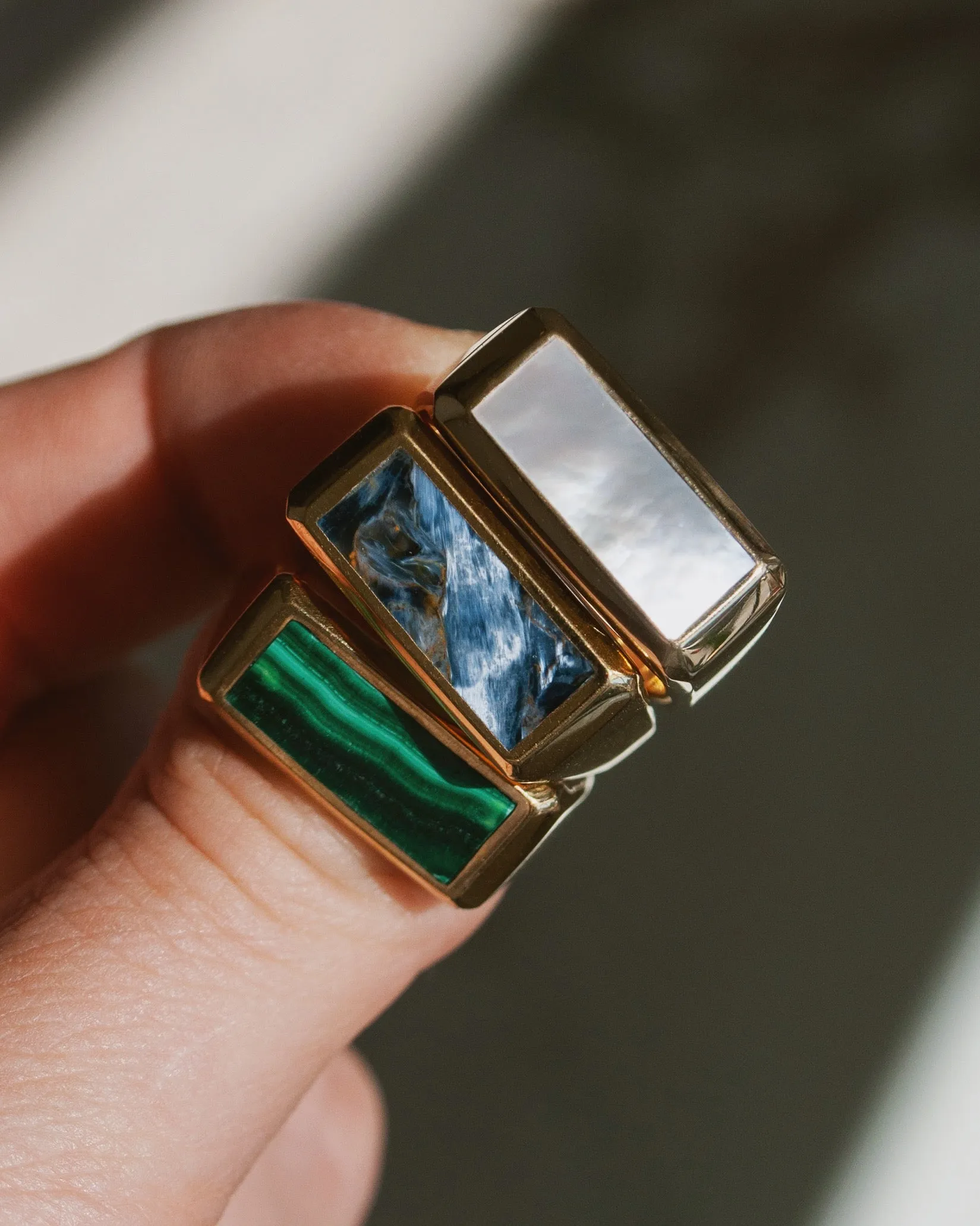 BASIN RING | MOTHER OF PEARL