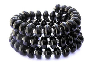 Black Wrap Bracelet