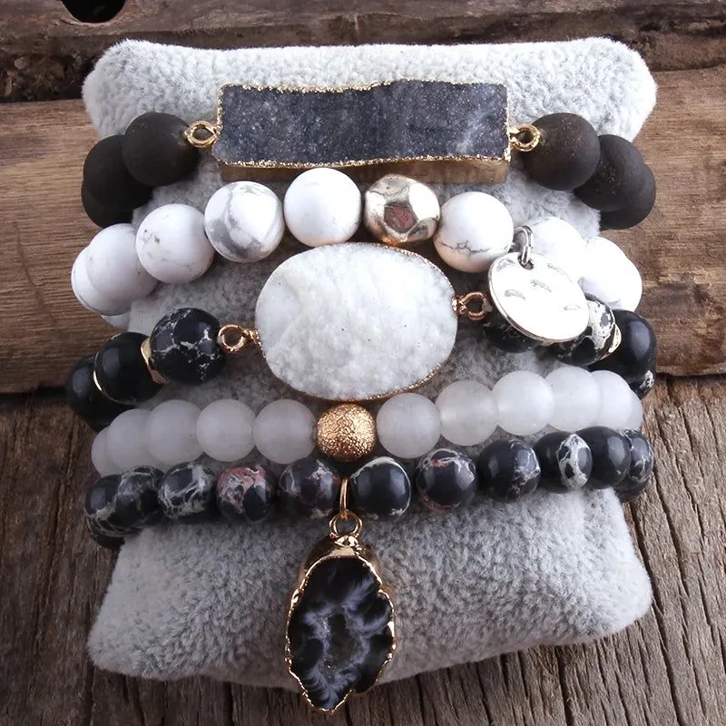 Boho Beaded Bracelet Collection