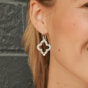 Cabo Clover Earring in Sterling Silver