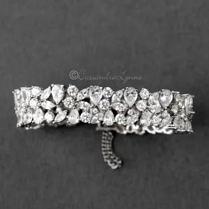 Classic CZ Wedding Bracelet