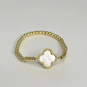 Clover Beaded Bracelet