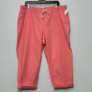 Coral Pants Ankle Talbots O, Size 2x petite