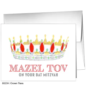 Crown Tiara, Greeting Card (8023H)