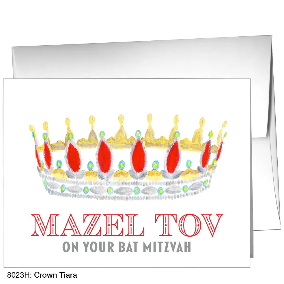 Crown Tiara, Greeting Card (8023H)