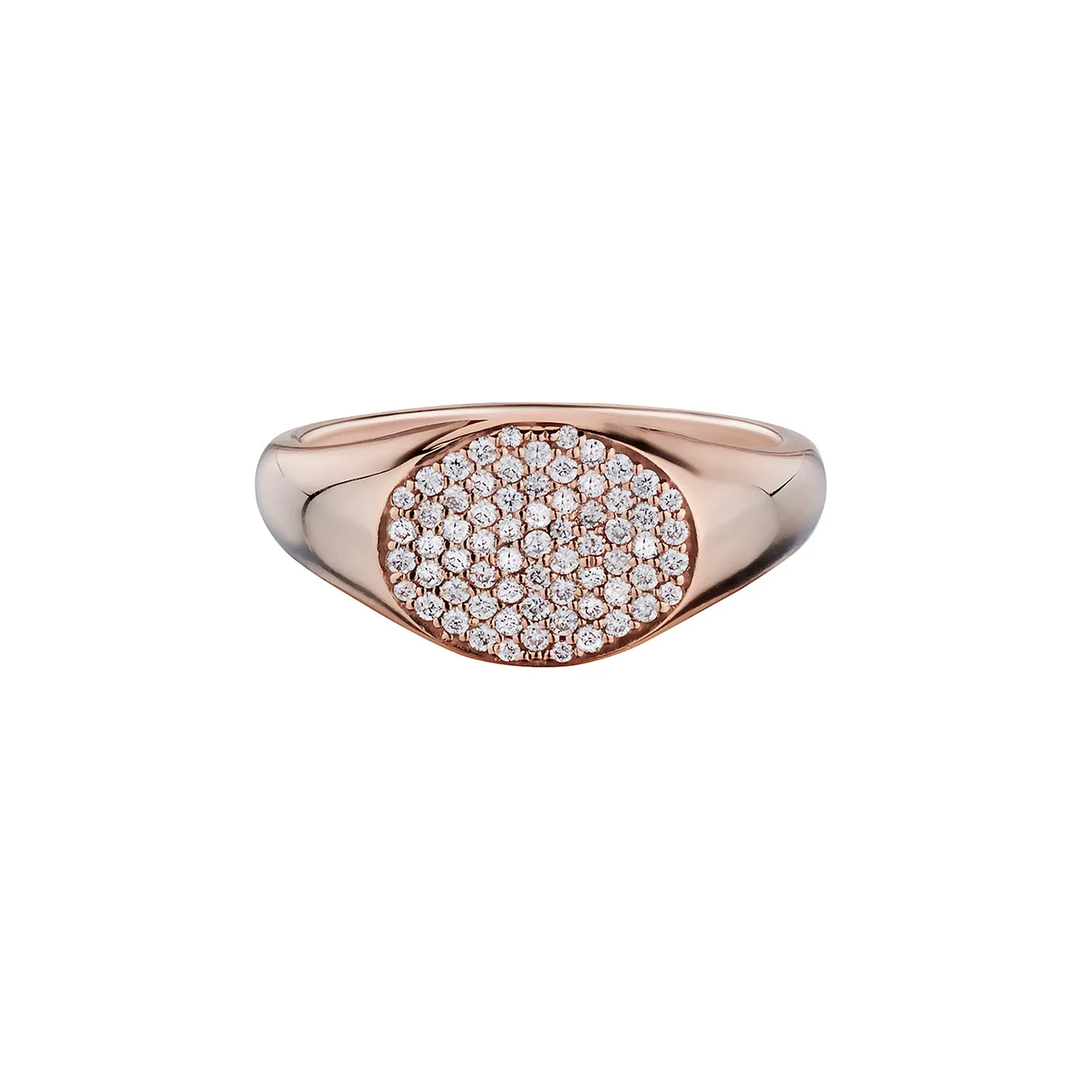 DIAMOND SIGNET RING