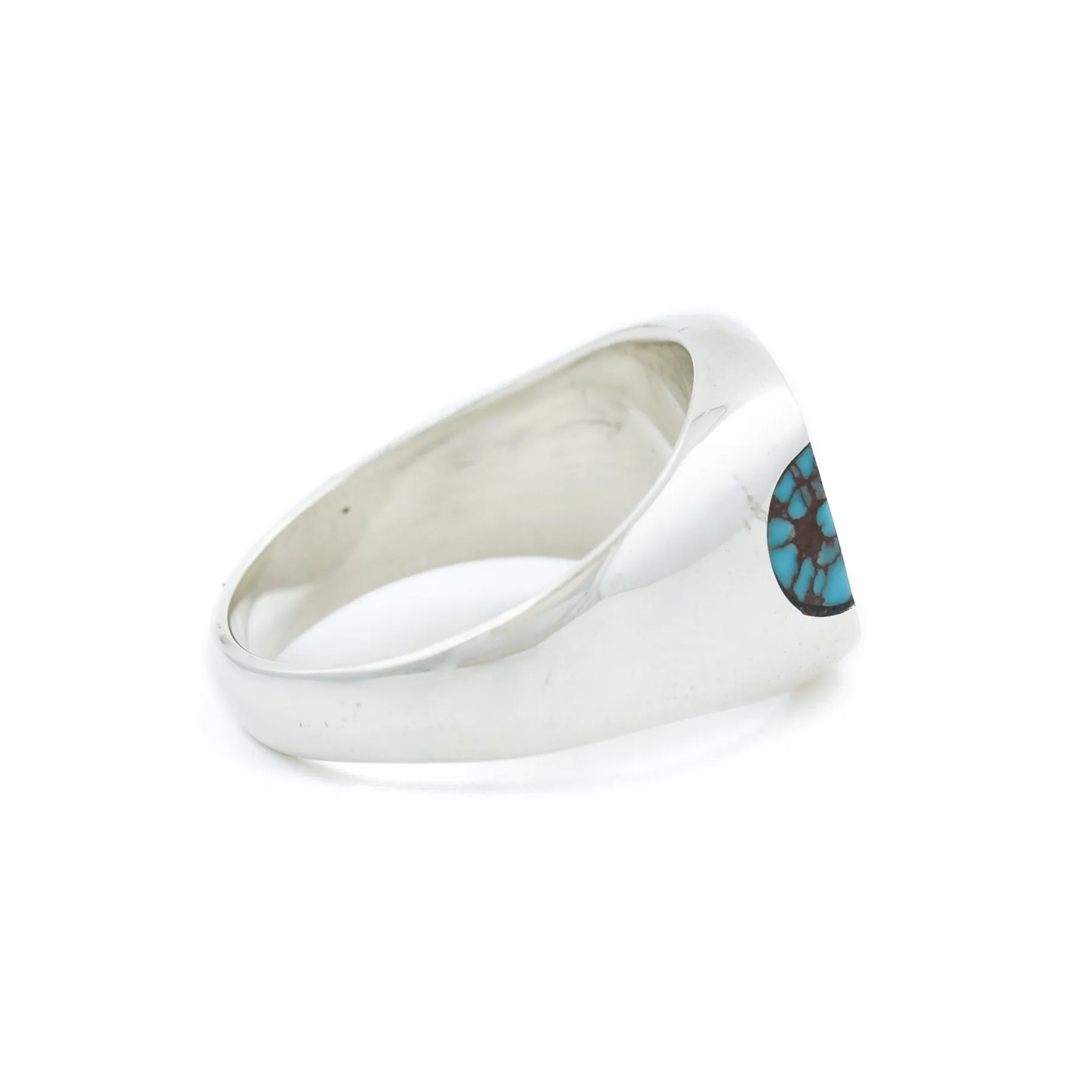 Egyptian Turquoise Inlay Ring