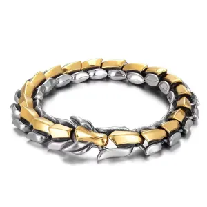 Fashion Dragon Bracelet for Men - Retro Keel Year of Dragon Bracelet