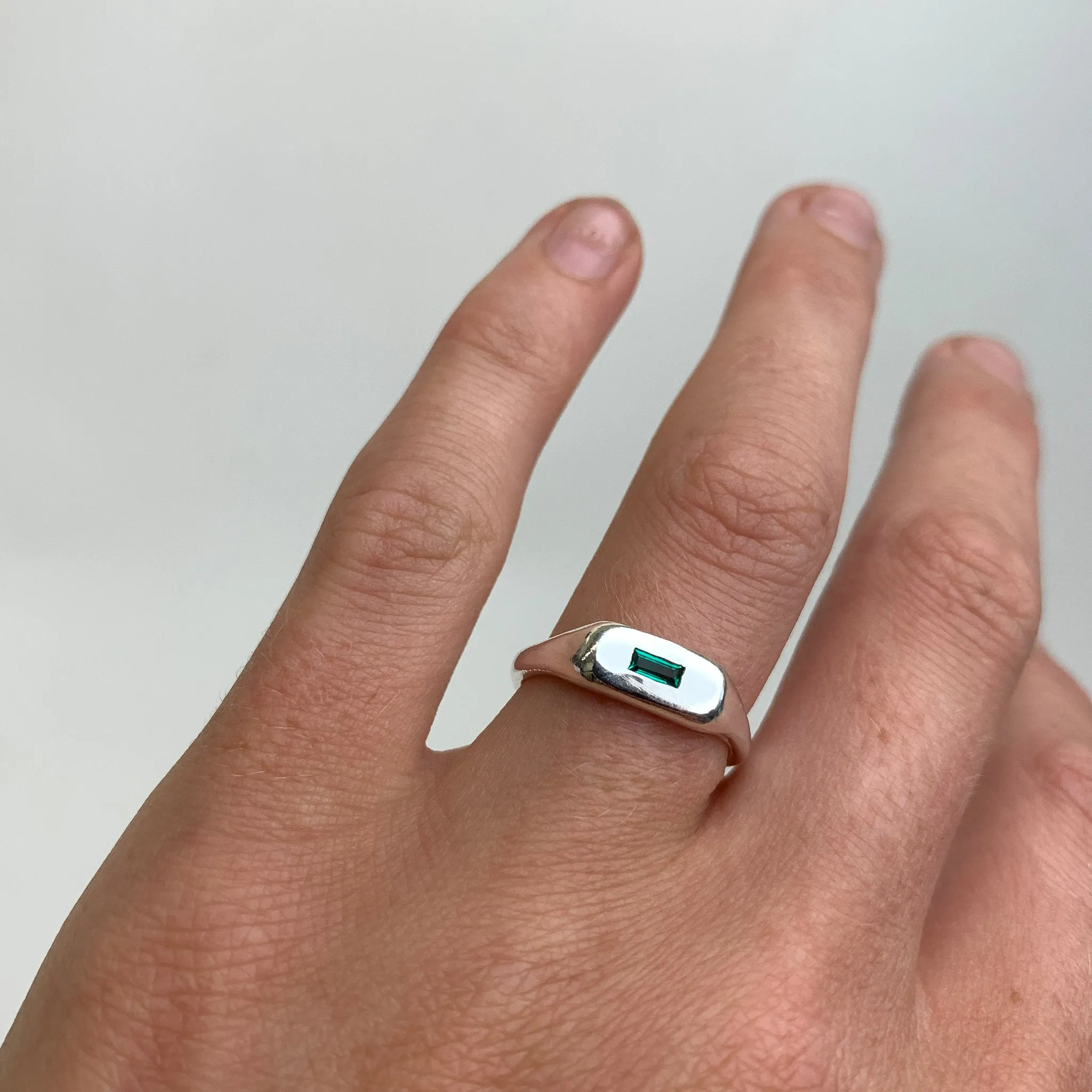 Green Pill Ring