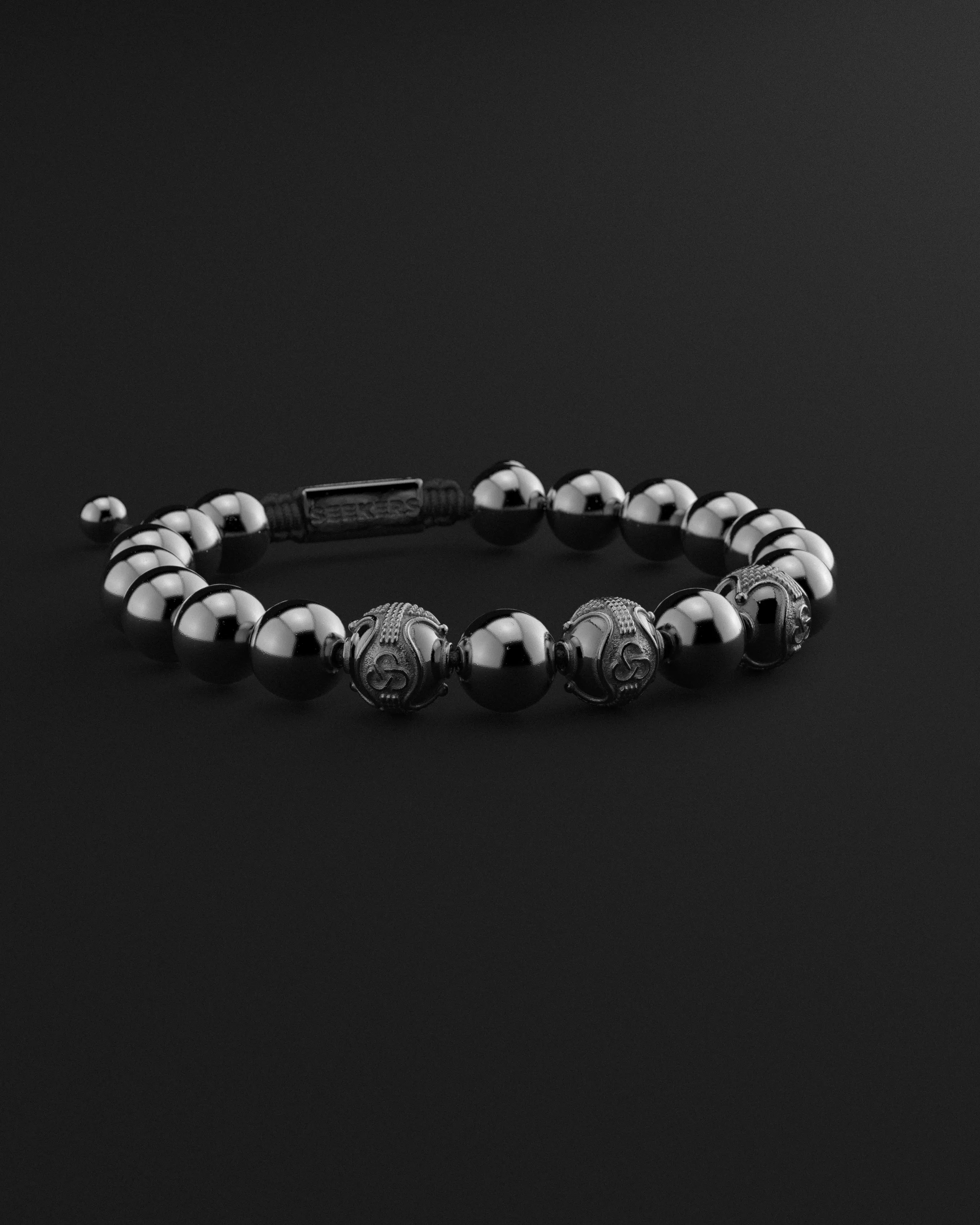 Hematite Bracelet 10mm | Premium