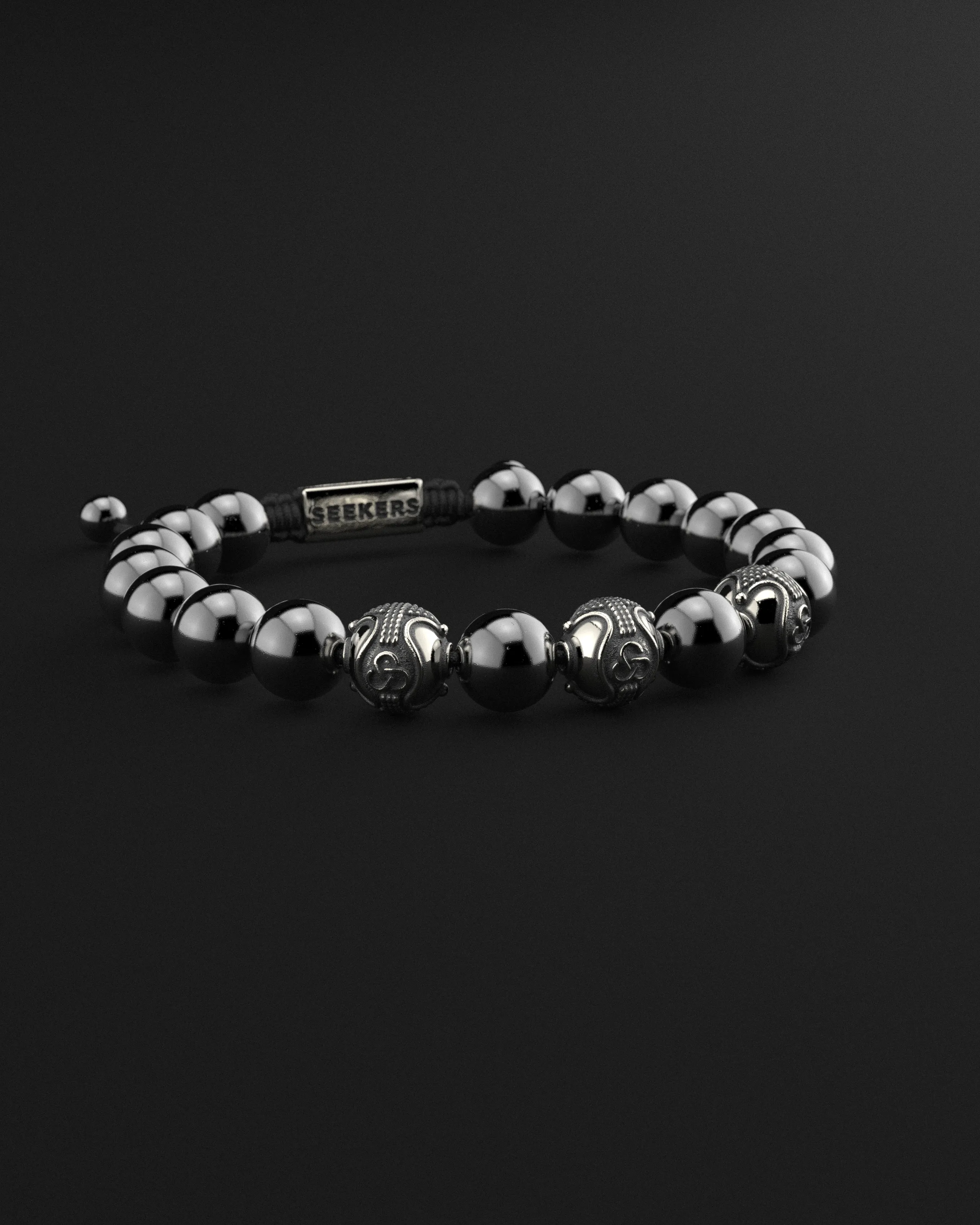 Hematite Bracelet 10mm | Premium