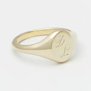 Jérôme Signet Ring in Gold