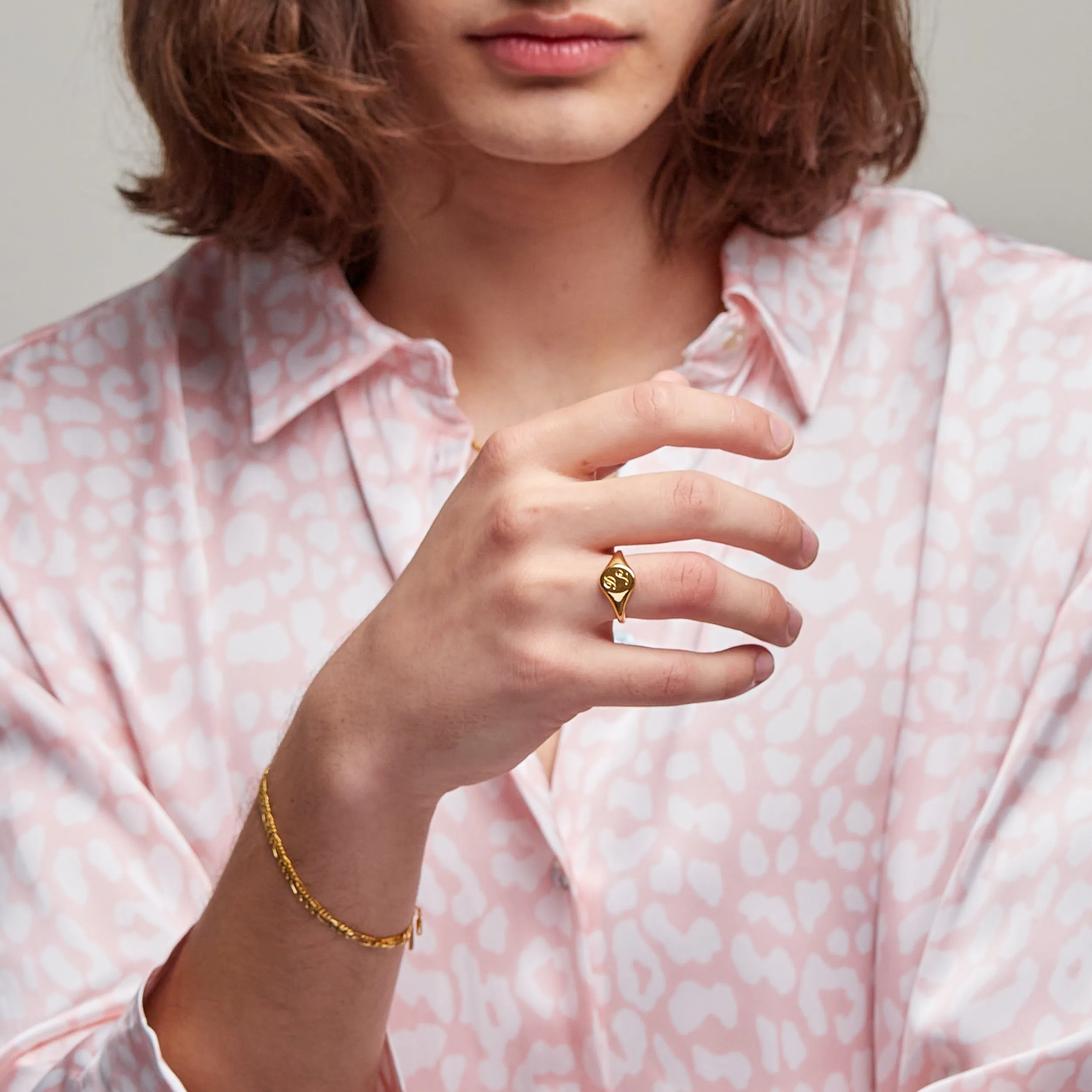 Jérôme Signet Ring in Gold