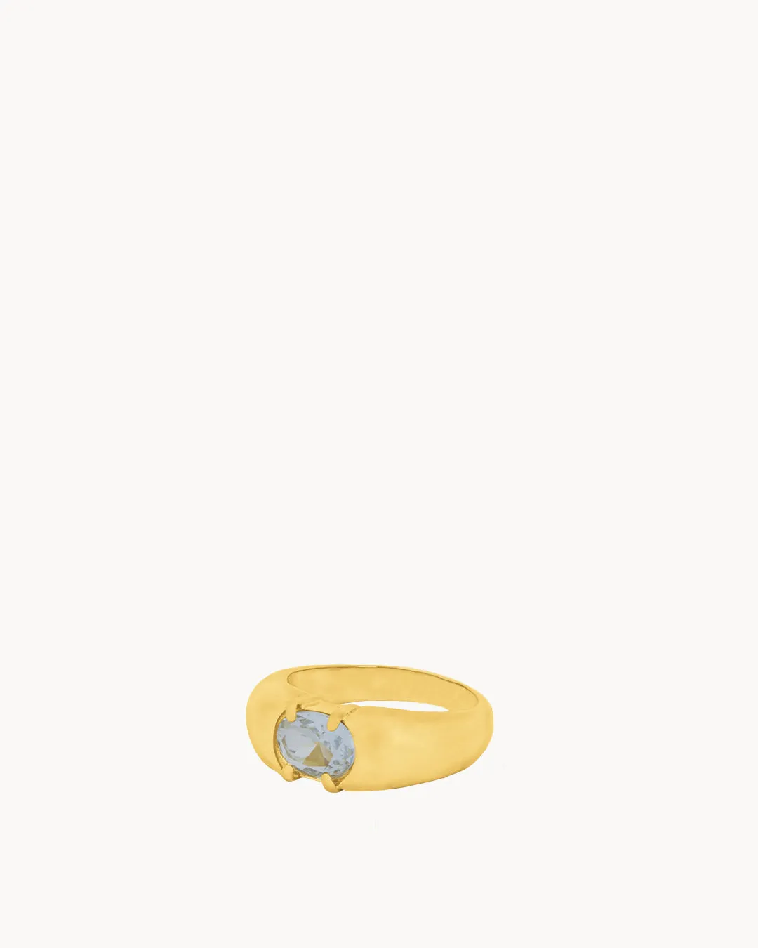 June Strength Signet Ring