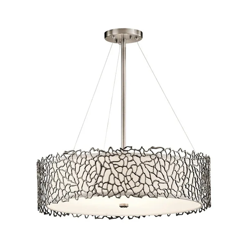 Kichler 43347 Silver Coral 4-lt Chandelier / Pendant