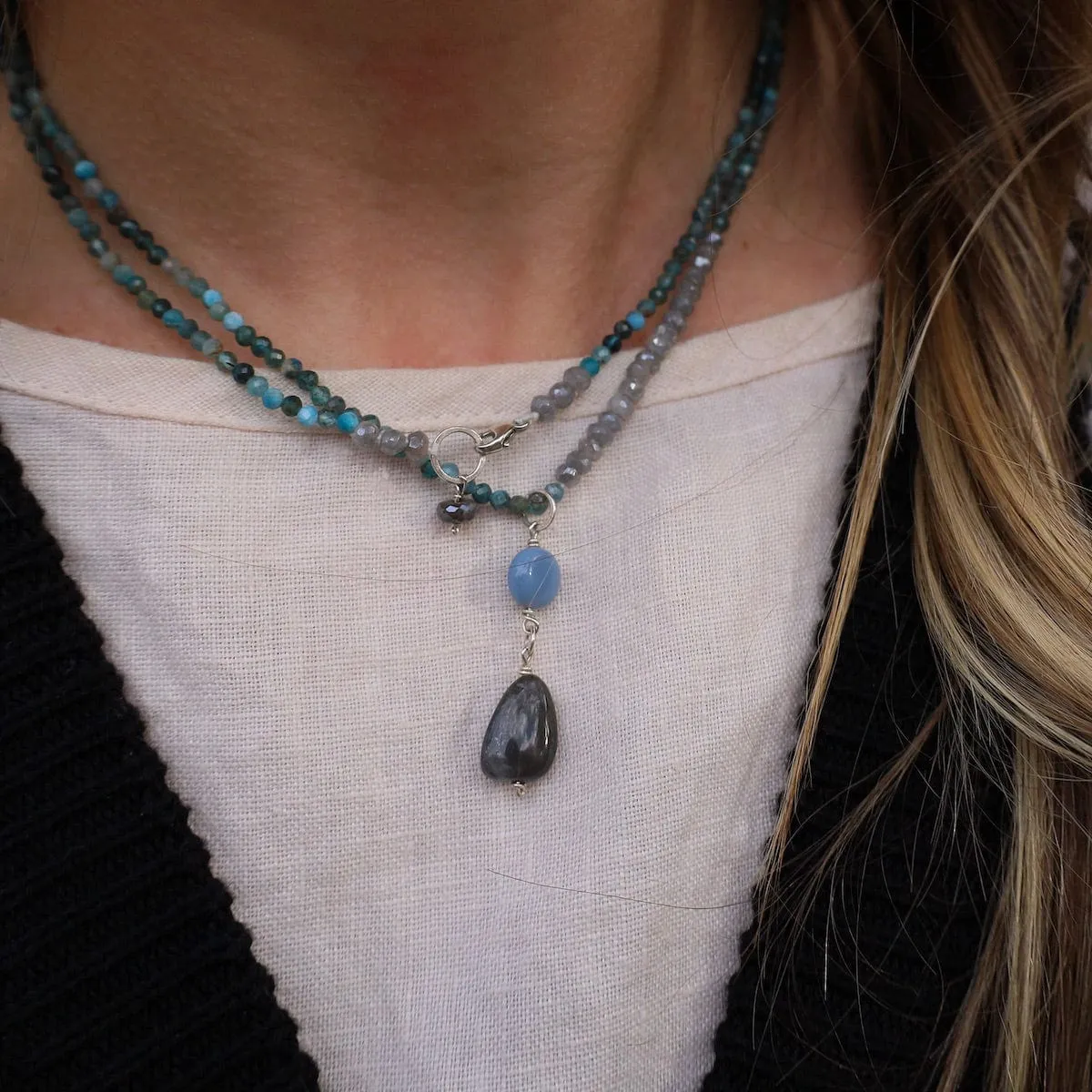 Kyanite Mix Necklace