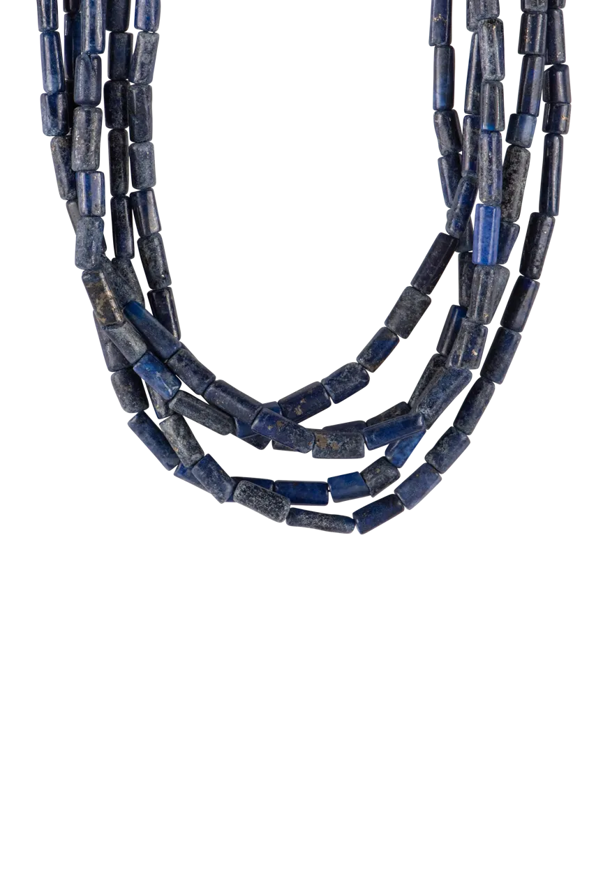 Lapis Lazuli Silver Necklace