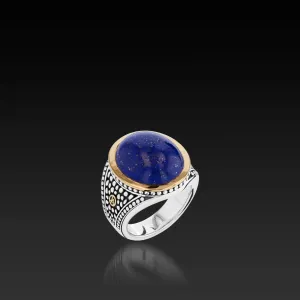 Matrix Lapis Signet Ring