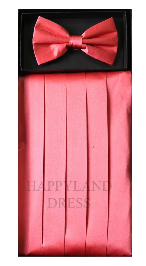 Men Coral Cumberbund