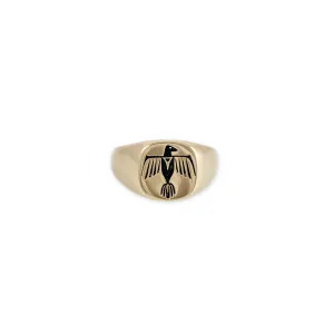 MEN'S THUNDERBIRD CREST SIGNET RING