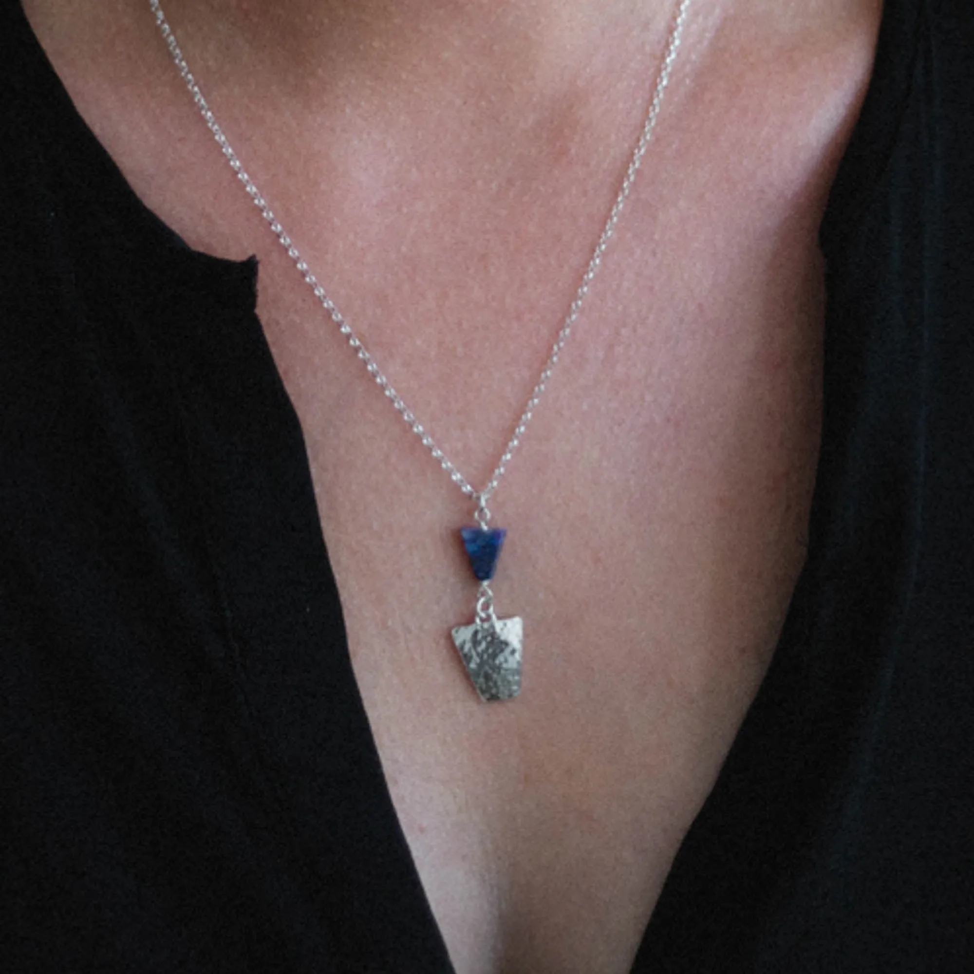 Nefertiti Lapis Lazuli Pendant