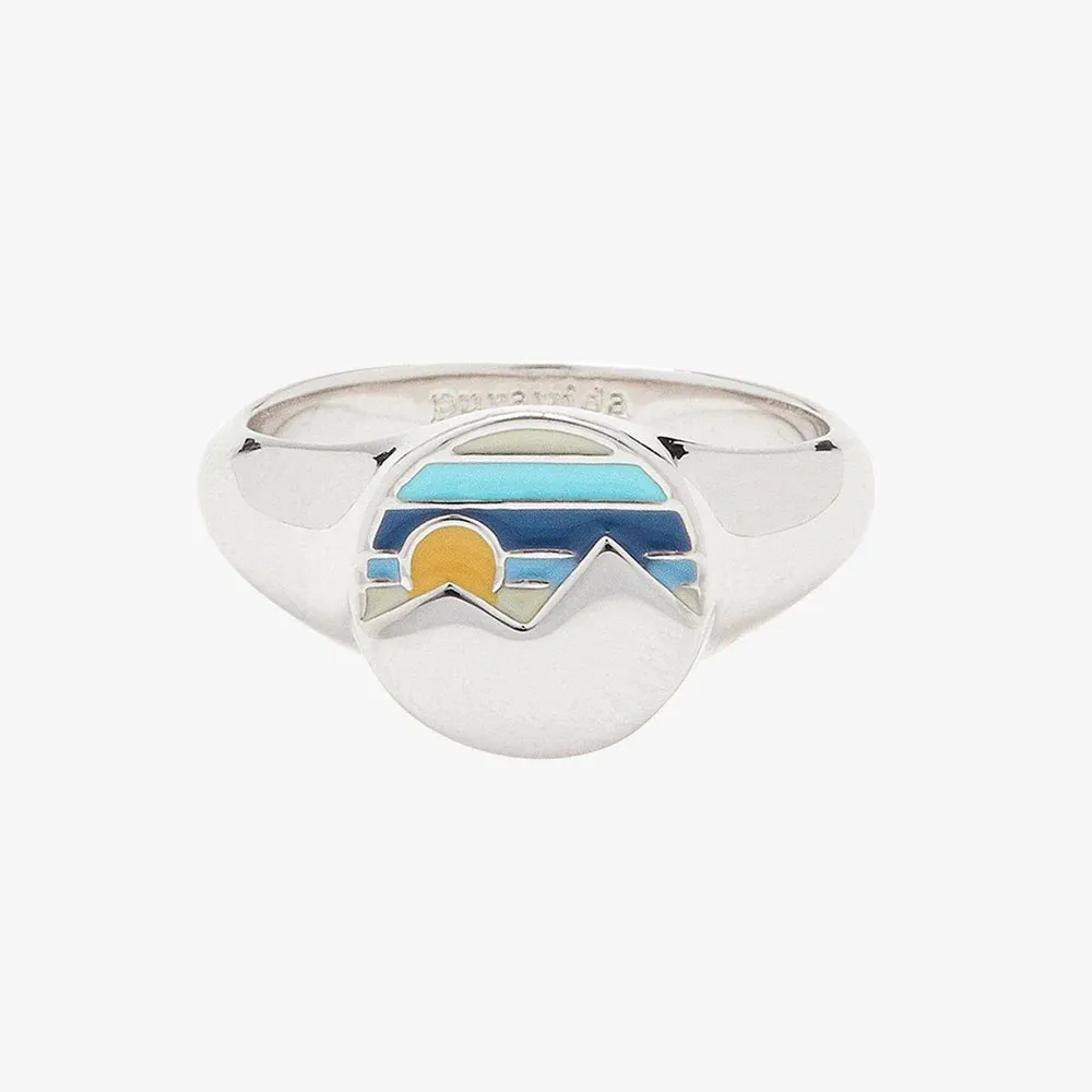 Pura Vida Twin Peaks Signet Ring