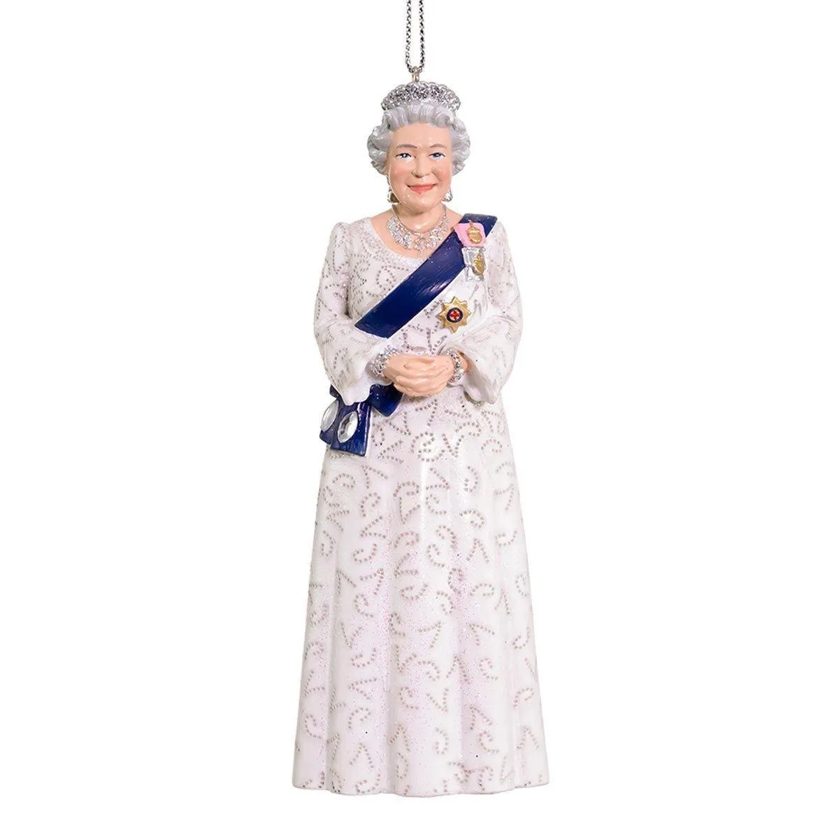 Queen Elizabeth 4 3/4-Inch Resin Ornament by Kurt S. Adler