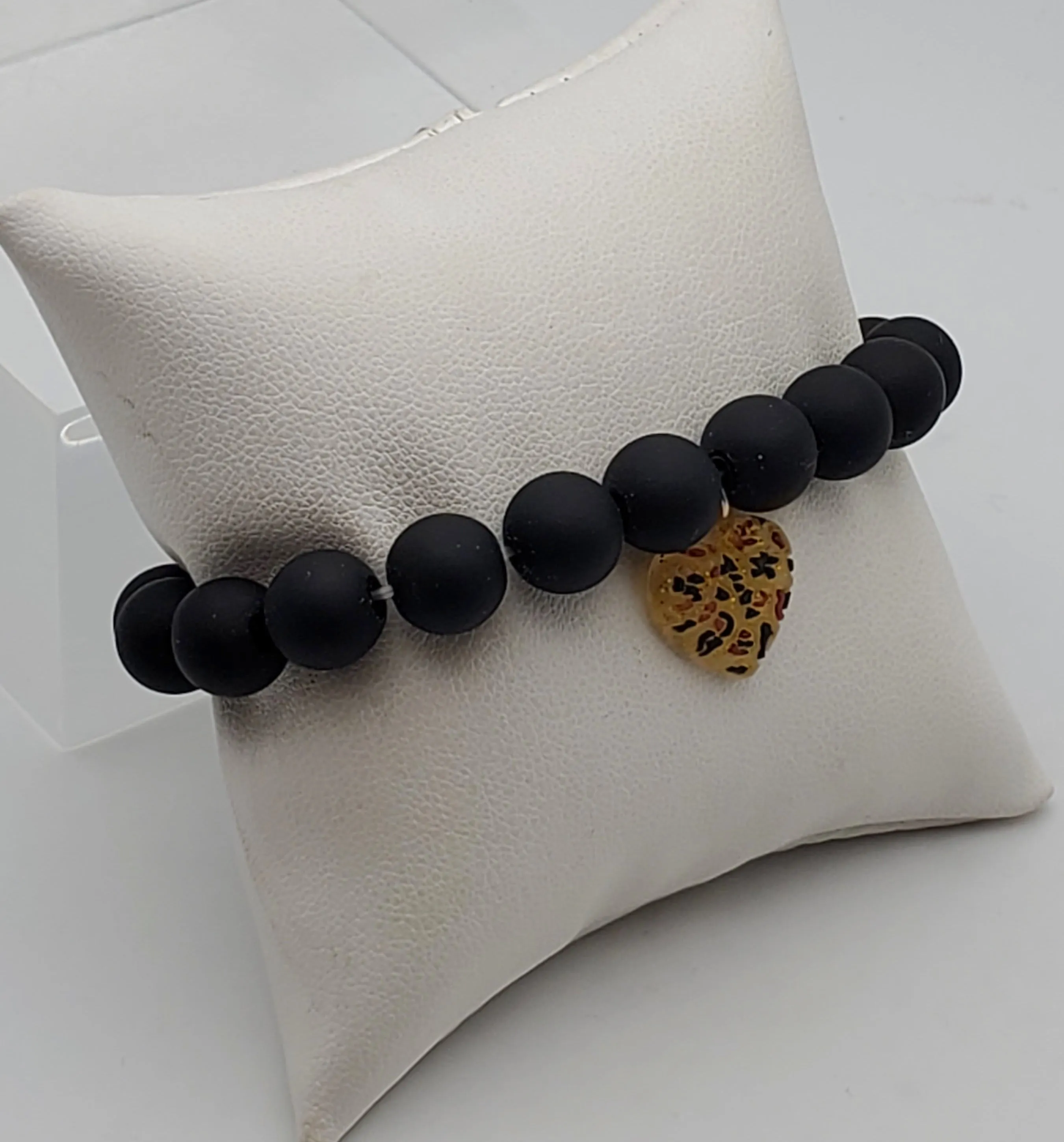 Rubber Bead Stretch Bracelet