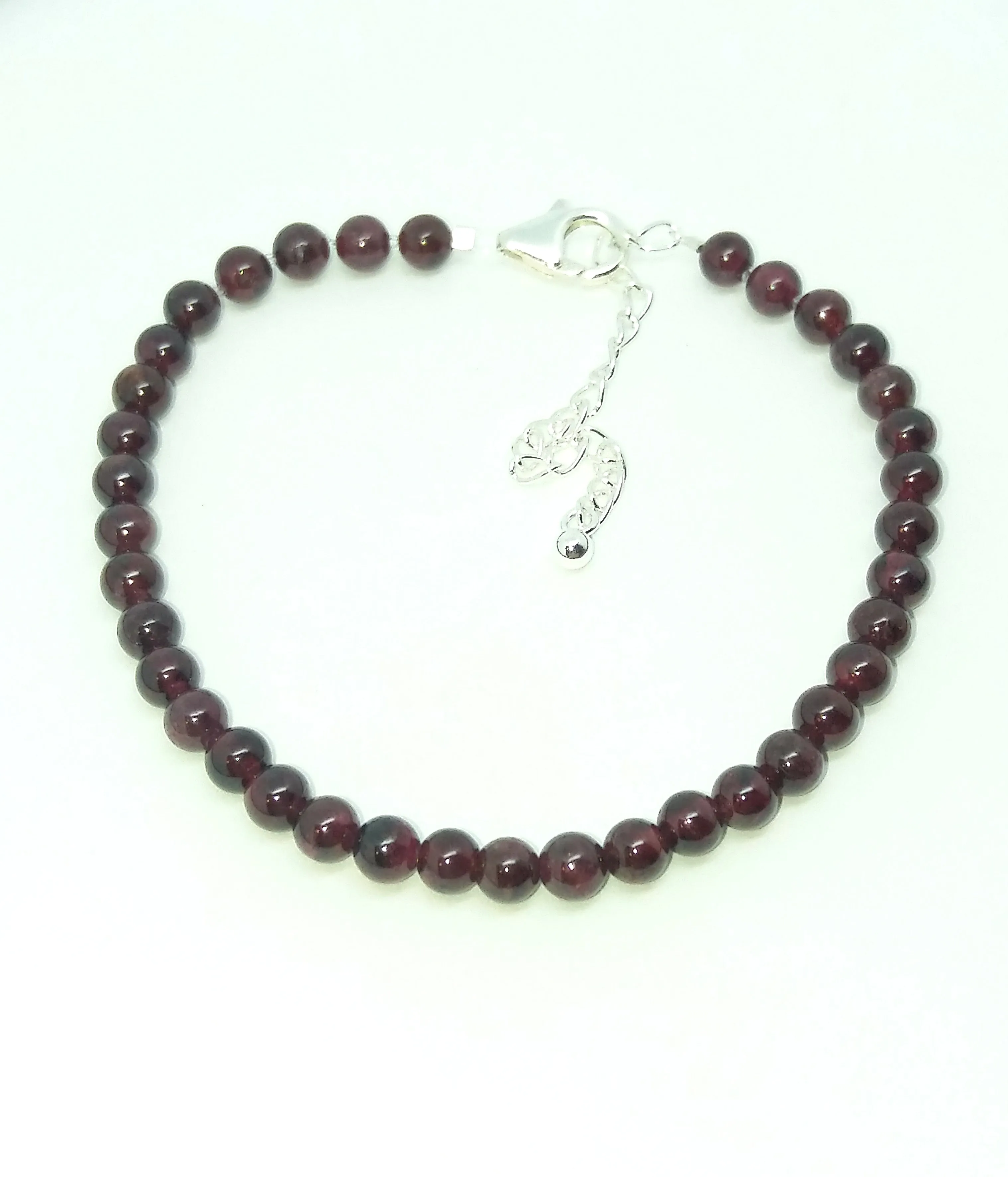 Small Garnet Beads Necklace Bracelet