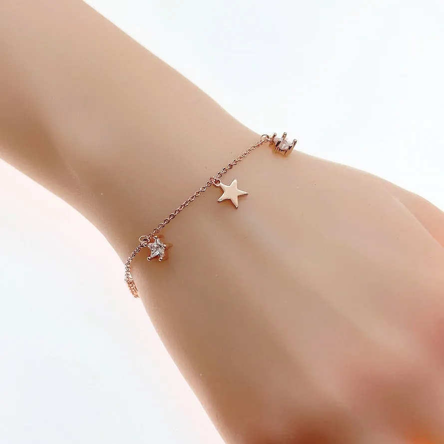 Star Cubic Zirconia Bracelet