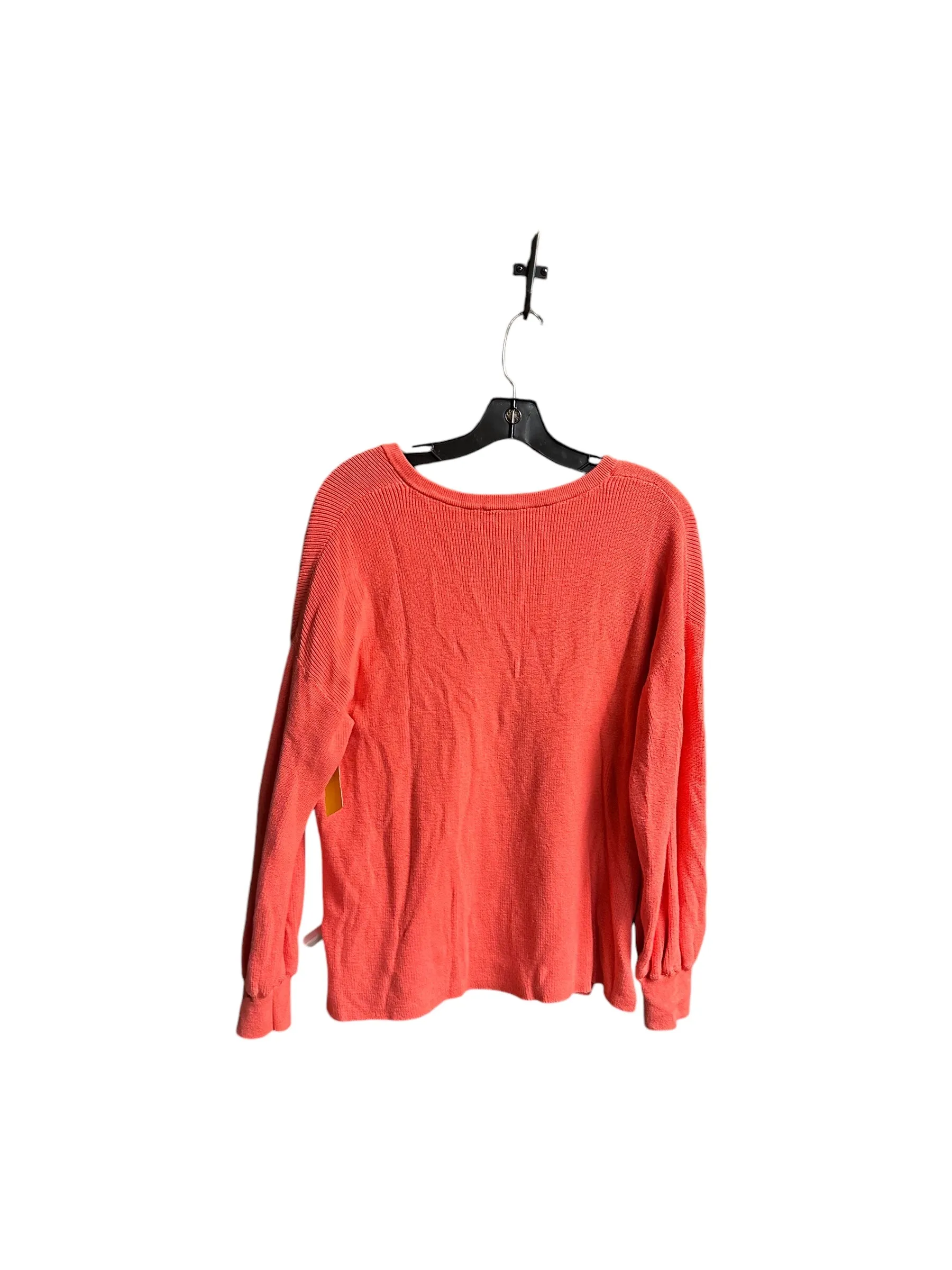 Sweater By Loft In Coral, Size: L