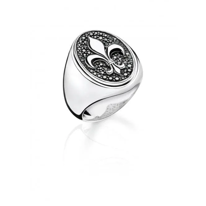 Thomas Sabo Fleur-de-lis Signet Ring TR1803-051-11