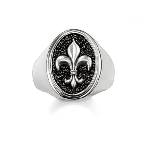 Thomas Sabo Fleur-de-lis Signet Ring TR1803-051-11